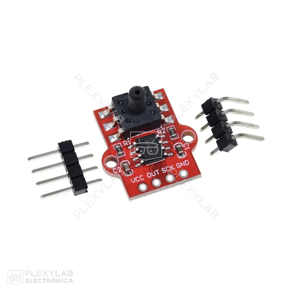 MPS20N0040D Módulo sensor de presión DC 3.3V 5V 0-40KPa HX710B | PLEXYLAB